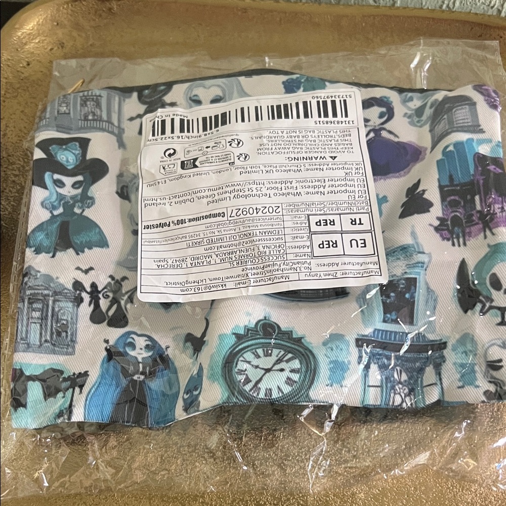 #1580** Halloween Mansion Home Make-Up Minnie Bag - Picture 4 of 10